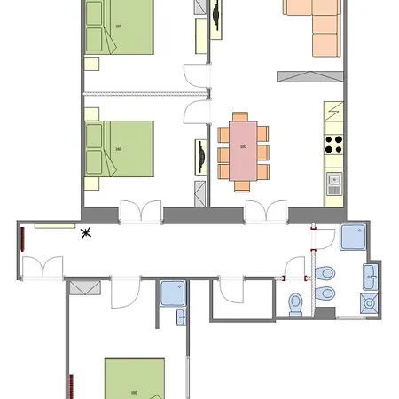 3bdr Main Square Spacious Designed Apartment Prague